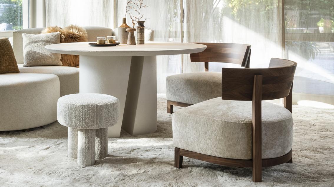 Low shop dining table